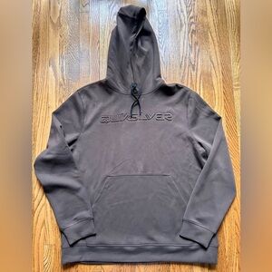 Quiksilver Men's Brown Hoodie